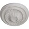 Ekena Millwork Saverne Ceiling Medallion, Hand-Painted Ultra Pure White, 18 1/2"W x 13 1/2"H x 1 7/8"P CM18SAUWF - alternate 2